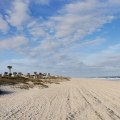 Is the water clear in fernandina beach?